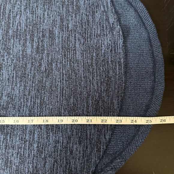 Rag & Bone Jean Top Womens Size Small Blue Long Sleeve Crew Neck High Low Hem - Picture 11 of 11